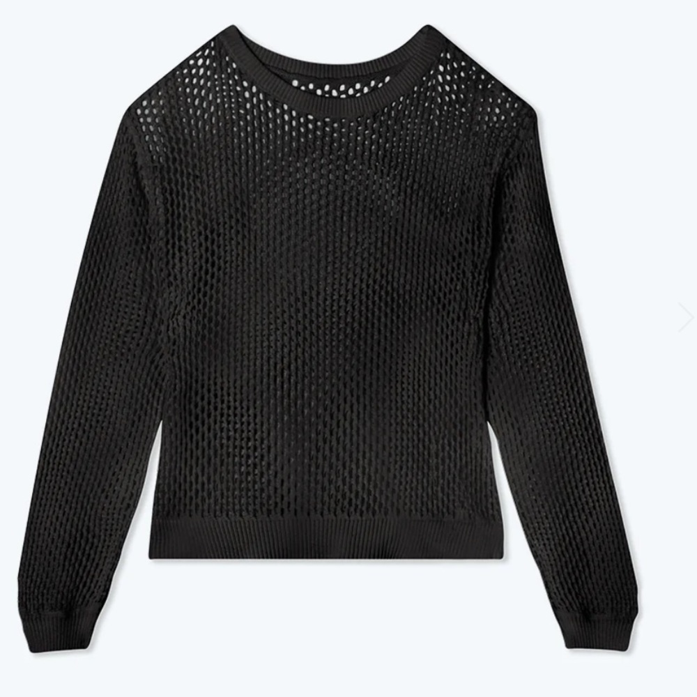 Summersalt Fishnet Crewneck Cover-Up